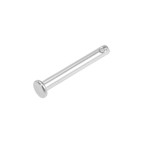 Hella Tough 304 Stainless Steel Clevis Pins 4Mm X 30Mm Flat Head Single Hole for mechanical assembly and fixing.