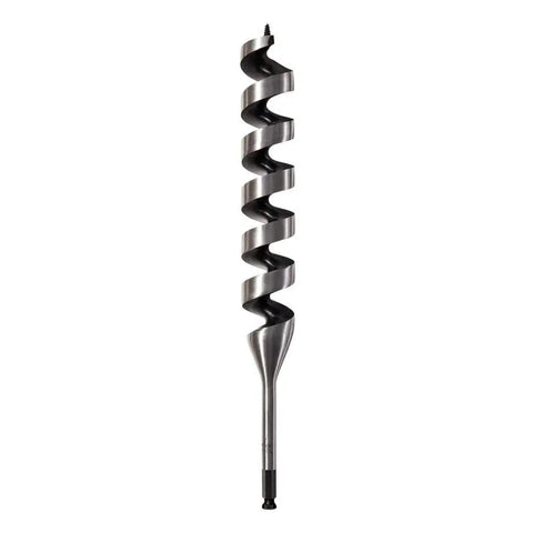 WeldTec Auger Wood Drill Bit 2-Inch Diameter, 17-Inch Overall Length with Durable Nail-Cutting Edge and Wide Flutes