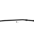 Ford E Series Beefy Front Passenger Side Inner Tie Rod End Drag Link Replacement Direct Fit For E 350 Super Duty E 350 Club Wagon And E 450 Super Duty With Six Point Eight Liter V Ten And SRW black steel steering linkage with hardware