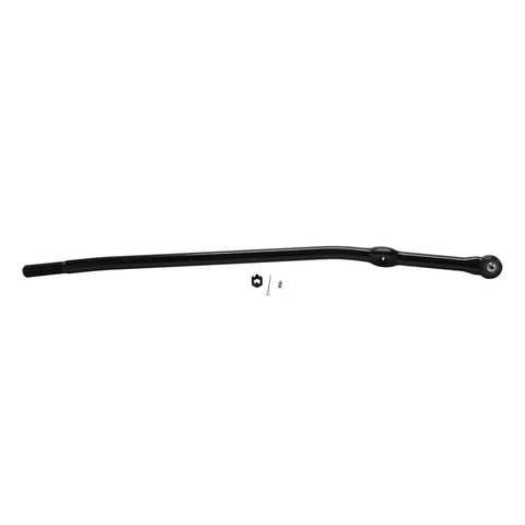 Ford E Series Beefy Front Passenger Side Inner Tie Rod End Drag Link Replacement Direct Fit For E 350 Super Duty E 350 Club Wagon And E 450 Super Duty With Six Point Eight Liter V Ten And SRW black steel steering linkage with hardware