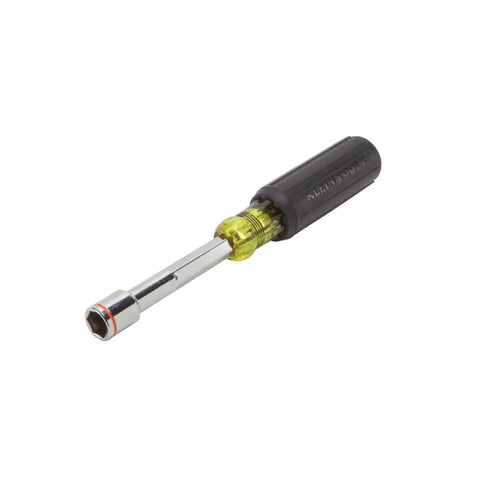 Go-To Heavy-Duty Nut Driver With Hollow Shaft For Long Bolts, Nine Sixteenth Inch Tip, 4 Inch Shaft, Magnetic Nut Retention