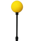 Golf Swing Trainer For Men And Women To Improve Tempo Rhythm Balance And Strength with yellow ball and black shaft