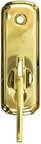 Newbury Style Gliding Door Thumb Latch Bright Brass Finish For Narroline Perma Shield And Frenchwood Patio Doors Replacement Interior