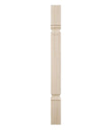 Kent Raised Panel Cabinet Column Hand Carved Rubberwood Three And Three Quarters Inch Deep Three And Three Quarters Inch Wide Thirty Five And A Half Inch Tall Ready To Paint Or Stain Perfect For Kitchen Islands Vanities Fireplace Surrounds Furniture