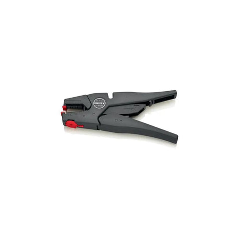 Side view of Self Adjusting Wire Stripper For 6 To 14 AWG Pro Grade Tool Built For The Shop Or Field Easy Grip Comfort Precise Shearing