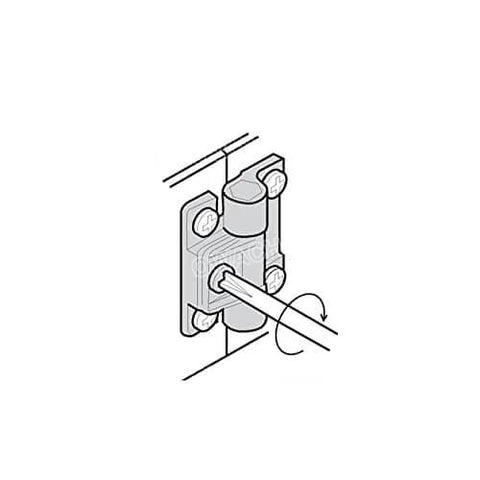 Two Pack Adjustable Torque Hinge With 0-0.8 Nm Symmetric Torque For Electronics Boxes And Pochade Boxes Durable Acetal Hinge Body