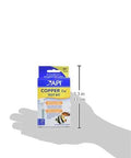 Straight Up Legit Copper Test Kit For Aquariums Using 90 Quick Liquid Drops Fo Sho Accurate Tracking in a hand for scale.