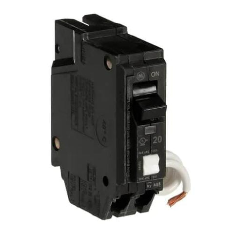 Q-Line THQL1120AFP2 20A Single-Pole Arc Fault Combination Breaker - 120VAC AFCI Plug-In, black thermal-magnetic breaker