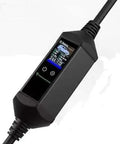 Level 2 Electric Vehicle Charger 30 Foot Cord 40 Amp 240V Charging Station control unit with display for Tesla Bolt Kona.