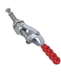 Heavy Duty Quick Release Toggle Clamp With 701Lb Holding Capacity Push Pull Fixture Clamp For Woodworking Jigs And Fixtures Pocket Hole Jigs Welding And CNC Projects A Must Have Shop Essential For Fast Secure Hassle Free Clamping shown with red handle