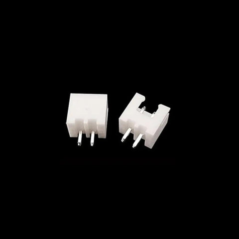 50 Sets Of JST XH 2.54Mm 2Pin Male Female Housing With Pin Header Terminal Kit For Solid Wire Connector Projects And Wiring Repairs white 2-pin plastic housing and pin header terminals