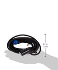 Transom Mount Skimmer Transducer Dual Frequency 83 200 KHz With Built In Temperature Sensor And 7 Pin Connector coiled in hand