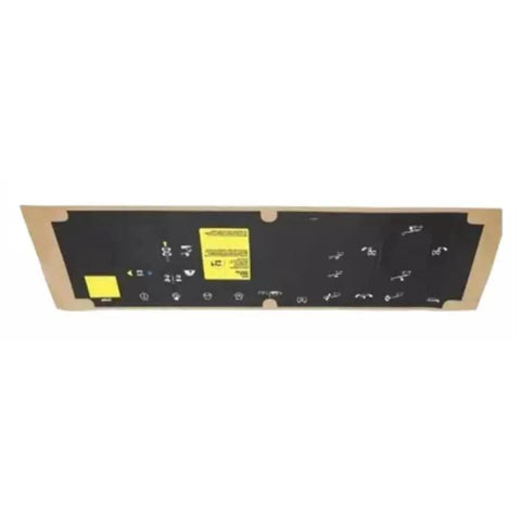 Top Shelf OEM Tier 4 Control Box Decal For Genie Boom Lift S40 S45 Part 824522GT Replacement Generator Panel Sticker on black background.