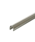 One Quarter Inch Wide Sliding Glass Door Track Cover Six Feet Long Heavy Duty Stainless Steel Track Repair Shield For Patio Doors