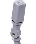 Heavy Duty Electronic Time Switch with Photocell Light Sensor for outdoor lighting control, grey plastic construction.