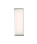 Go To Contemporary Float 18 Inch Led Wall Sconce in Brushed Nickel Dimmable ADA Compliant Mount Vertical Or Horizontal Solid Aluminum
