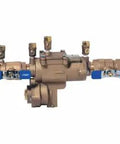 Top Shelf Febco Model 860 Backflow Preventer Valve One Point Five Inch Double Check Assembly in bronze, designed for plumbing systems.