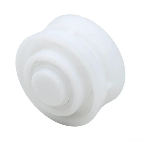 Roller Bearing Guide Kit RCX26000 RCX26001 For TigerShark Robotic Pool Cleaner DIY Friendly Pro Grade Replacement Kit Includes One RCX26001 Bearing And Two RCX26000 Bearings For Smooth Wheel Rotation And Stable Tracking, white plastic bearing
