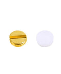 SMB Female Crimp Connector Right Angle 90 Degree RF Adapter for RG174 RG316 Coax Cables brass and white components
