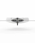 DiNova Boss Mix 144286 Attic Outdoor HDTV Antenna with Built In Beast Signal Amplifier side view