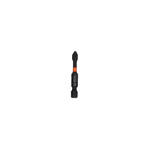 Tough As Nails Variable Speed Cordless Drill With Sleek Tool Case And Three Quick Shift Settings with black screwdriver bit.