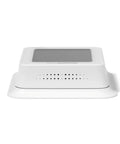 Side view of Lyric T6 Pro Wi Fi Programmable Thermostat showing vents and sleek design.