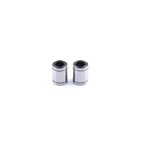 Built To Last Tough As Nails Low Friction 13 mm Bore Linear Ball Bearing 23 mm Outer Diameter, 32 mm Wide For Mechanical Sliding Tables CNC Machines And 3D Printers Silver Pack Of 2.