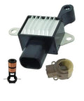 Fresh Rock Solid Alternator Regulator Brush Holder Slip Ring Kit With B Circuit And Plug 346 Replacement components including regulator assembly.