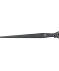 Ratcheting Spud Wrench With Half Inch Drive For Construction, Forged Alloy Steel, Corrosion Resistant Black Finish, Reversible Ratchet, 15 Inch Length