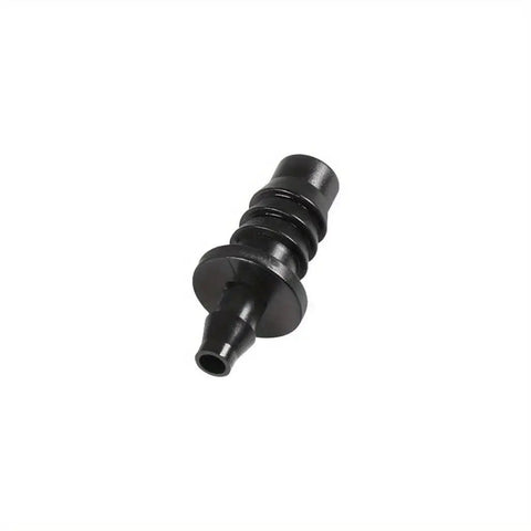 One Quarter Inch To Five Sixteenth Inch Barbed Reducing Drip Irrigation Fittings Kit black plastic connector