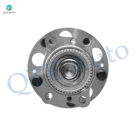 Front view of Pair of 2 Rear Wheel Hub Bearing Assemblies Replacement for 2014 to 2018 Kia Forte L4 1.6L 1.8L 2.0L Including Forte Koup