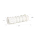 Top Shelf Anti Static Fingertip Protectors White Latex Finger Cots No Sweat Safety Gloves 6.5cm long for electronics repair.