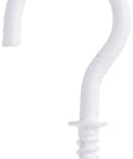 Seven Eighths Inch Alloy Steel Cup Hooks Pack Of 36 White Perfect For Securing Mugs, Kitchen Towels, Feeders, Planters And More