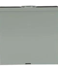 Front view of 125A Convertible Main Lug Outdoor Load Center TLM612RCUP, Rainproof NEMA 3R Enclosure, 6-Space/12-Circuit Panel