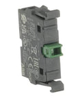 MCB-10 modular contact block front mounting, single front-mount control block with tool-free snap-on design, IP66 IP67 IP69K rated