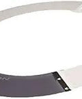 Sun Shield Visor For Full Brim MSA V-Gard Hard Hats A-S4-M, grey and clear sections, durable sun guard accessory