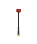 CORE 5.8GHz Drone Antenna With SMA Connector, LHCP, Red Color, durable polycarbonate build for FPV rigs.