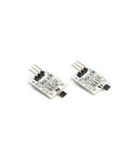 Dual Pack Hall Effect Sensor Modules Featuring Straight Up Magnetic Switch Detection, compact design, ideal for Arduino projects.