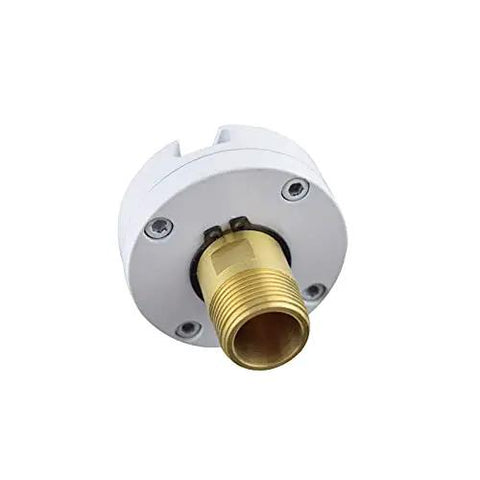 Top-Shelf Copper Fire Sprinkler Head, 360-Degree Rotating Pendent Design with Massive Flow Output, Heavy-Duty Male Thread DN20 Casting, Solid Warehouse Protection - close-up showing male thread fitting.