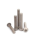 Ultra Light Titanium M3 X 5mm Allen Hex Socket Round Button Head Bolt Grade 2 Machine Screw Rustproof For Outdoor Use 20pcs Pack