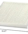 Cabin Air Filter Replacement For Mitsubishi Mirage And Mirage G4, Dodge Attitude, And Xpander Keeps Your Ride Fresh with dimensions