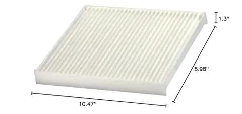 Cabin Air Filter Replacement For Mitsubishi Mirage And Mirage G4, Dodge Attitude, And Xpander Keeps Your Ride Fresh with dimensions