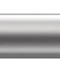 Zyklop Wobble Extension 1/4 Inch Square Drive, 56mm Length, Ball Lock Socket Holder, Chrome Vanadium Steel, side view