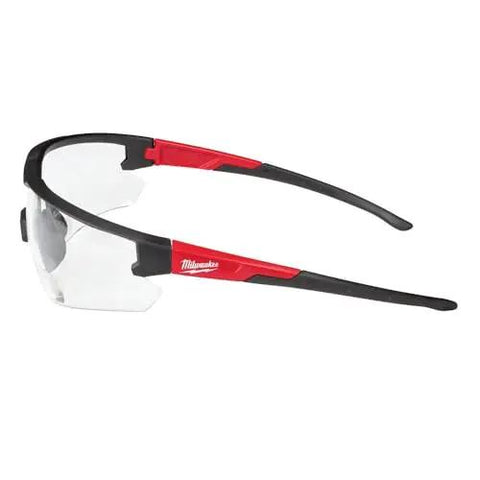 Daily Driver Bifocal Safety Glasses Featuring Plus One Point Five Diopter Lenses With Clear Anti Scratch Coating For Rough Weekend Builds And Crisp Extended Sightlines