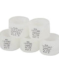 Pack of 100 One Half Inch F1960 Expansion Rings Sleeves For Pex A Piping System EXP RING005 End Stop Certified ANSI NSF 61 ASSE 1061