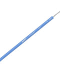 Close-up of blue 18 AWG wire from DT Deutsch Receptacle Repair Kit For 14-18 AWG Wire, 3 Position Connector Pack
