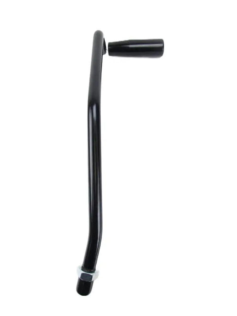 Premium Ergonomic Roller Lever Upgrade For Hornady Lock N Load Ap Reloading Press, black powder coated, ergonomic design.