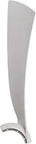 64 Inch Ceiling Fan Blades Set Of 3 White Washed Wrap Custom Finish For Indoor Outdoor Fans, Durable Composite Blades Replacement