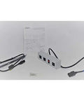 Built In Vanity Electrical Outlet Strip For Drawer Cabinets Slick Install Space Saving Power Box 15 Amp with instructions and cables.