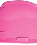 V-Gard Cap Style Hard Hat With Staz-On Suspension, Hot Pink, Standard Size, Poly Shell, Side View